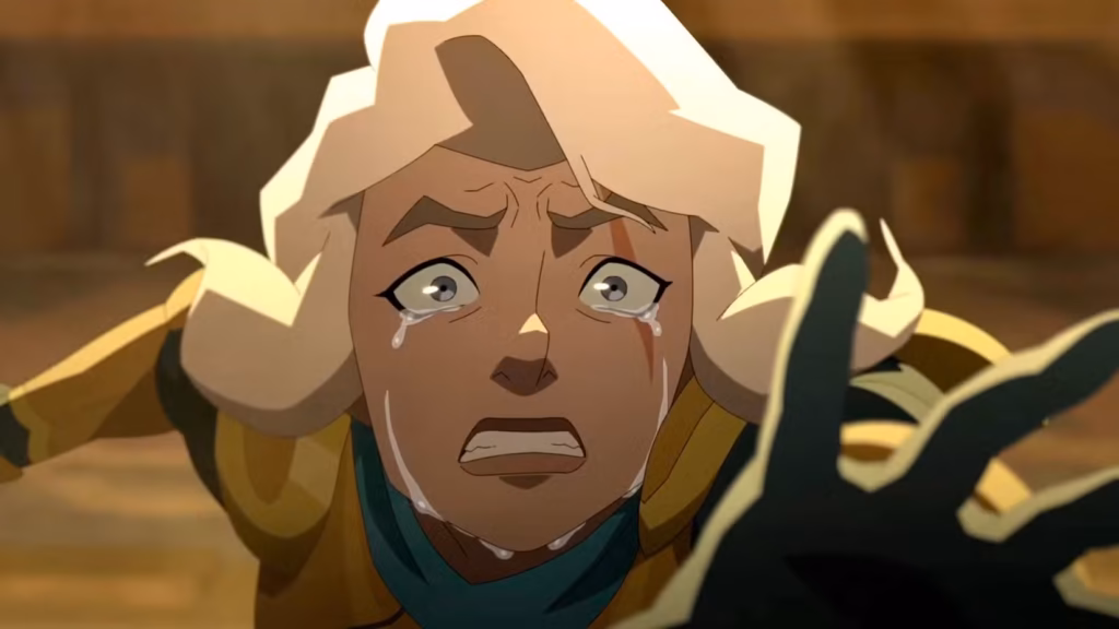 An image of Pike Trickfoot Crying